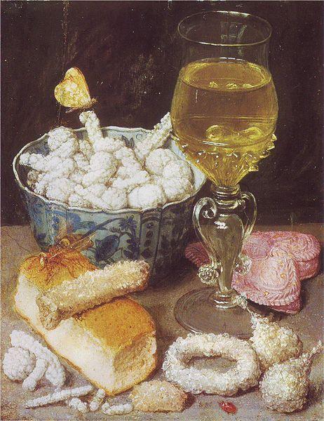 Georg Flegel Stilleben mit Brot und Zuckerwerk oil painting picture